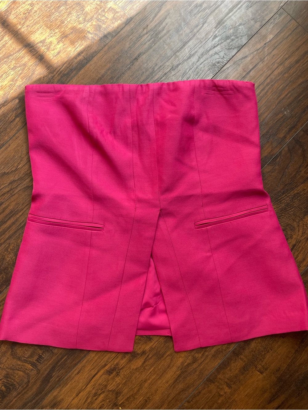 Ann Taylor Hot Pink Wool-Blend Top
